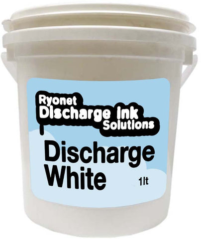 Discharge White Water Base Ink 1 Litre